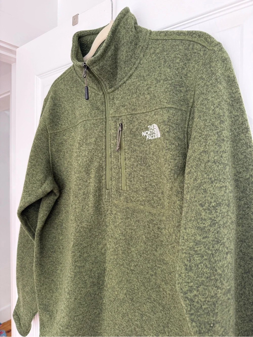 The North Face Canyonlands 1/2 Zip Fleece Olive Green (Men’s M)